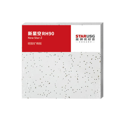 Australia Kenya soffitto in fibra minerale pannelli acustici per soffitti a prova di suono