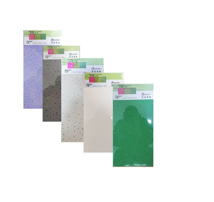Materiali per la decorazione degli interni soffitti di lana minerale finitura di sabbia piastrelle e griglia