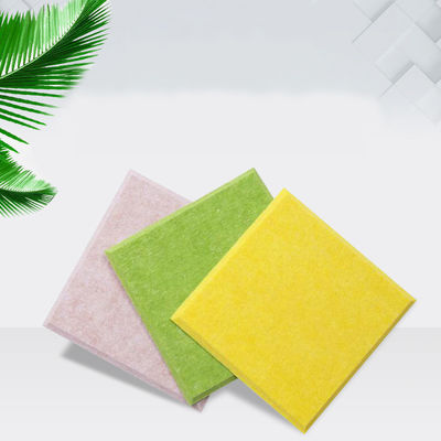 0.8-1.2 Spessore soffitto assorbente il suono 100% PET poliestere pannelli sonori per pareti per sala musica