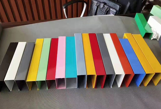 Tubi di alluminio rettangolari per tubi 2x4