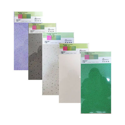 Moderni pannelli murali di fibra minerale pannello di soffitto falso per materiali di decorazione interna
