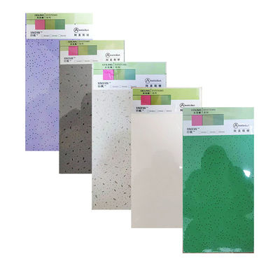 Decorazione interna Materiale insonorizzante Lana minerale Tavola acustica per soffitti