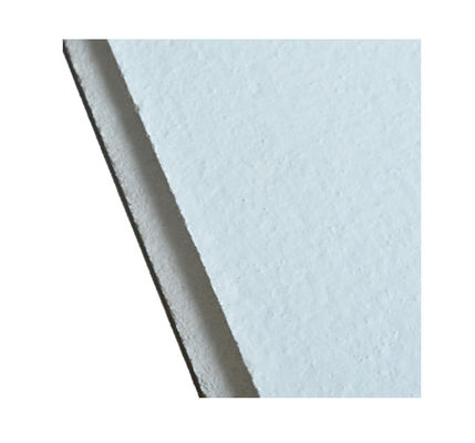 Tavola di lana minerale acustica resistente all'umidità per piastrelle da soffitto di dimensioni 60x60