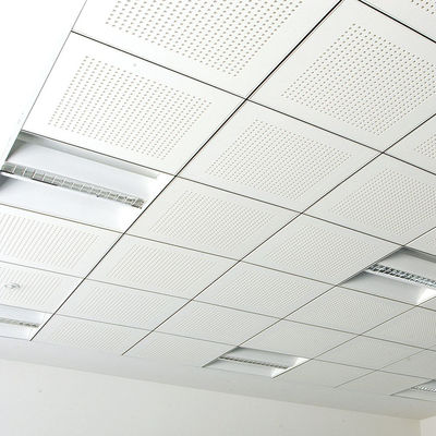 Prodotto USG 2X4 Piastrelle di soffitto perforate acustiche in fibre minerali con dimensioni personalizzate