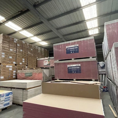 Carta di gesso resistente alle intemperie per materiali da costruzione di appartamenti rosa