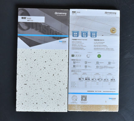 Dimensioni personalizzate Armstrong Acoustico sospeso Tavolo in fibra minerale