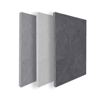 Materiale verde Tavola di rivestimento in cemento in fibra di legno per esterno di villa contemporanea