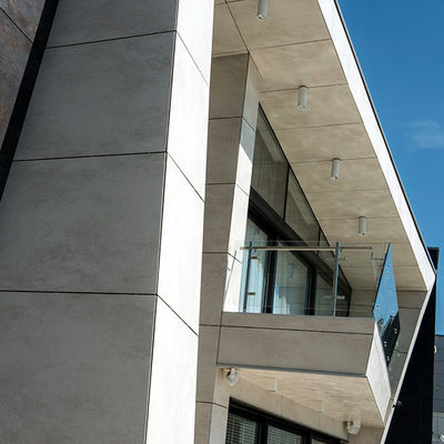 Tavola di cemento in fibra impermeabile per rivestimento esterno in cemento nelle costruzioni teatrali