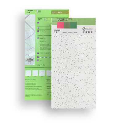 Tavola di soffitto in fibra di isolamento termico per Armstrong Malaysia 600x1200 Piastrelle acustiche