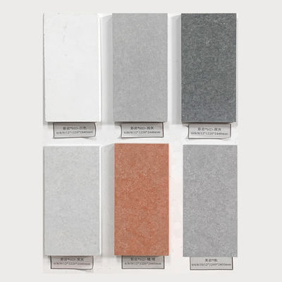 Colori personalizzati Cimento Fibra di Silicato di Calcio pannello murario rivestimento da cinese